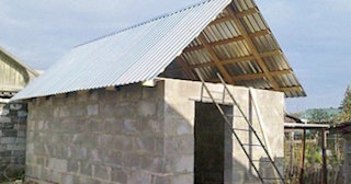 Строительство бани из пеноблоков в Искитиме - цена от 137215 рублей